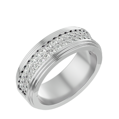 Ava Diamond Mens Ring