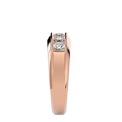 Aura Diamond Mens Ring