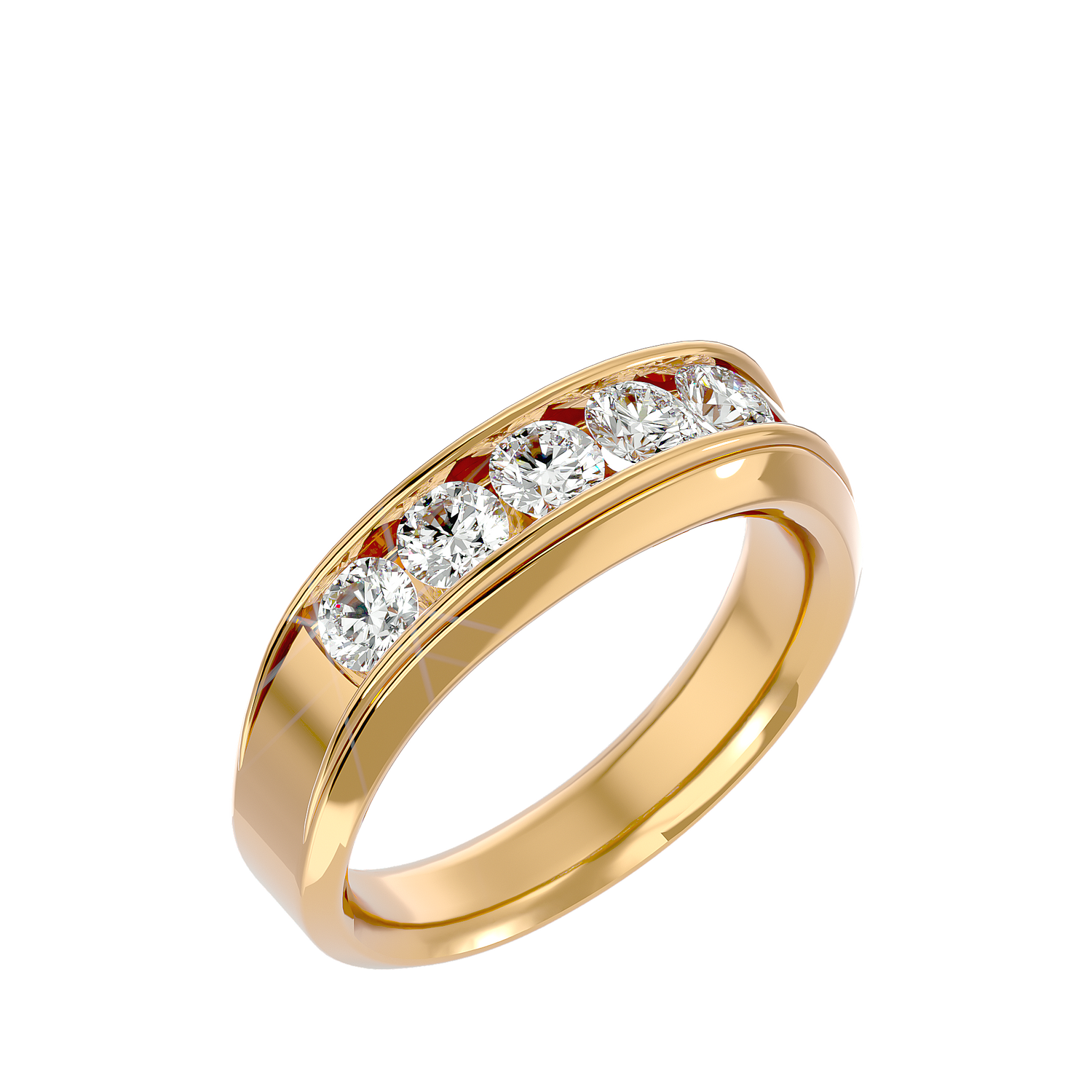 Aura Diamond Mens Ring