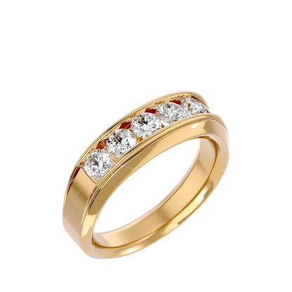 Aura Diamond Mens Ring