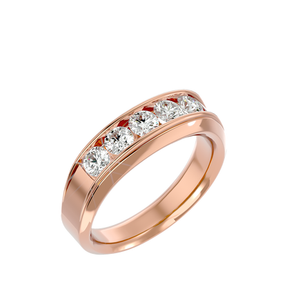 Aura Diamond Mens Ring