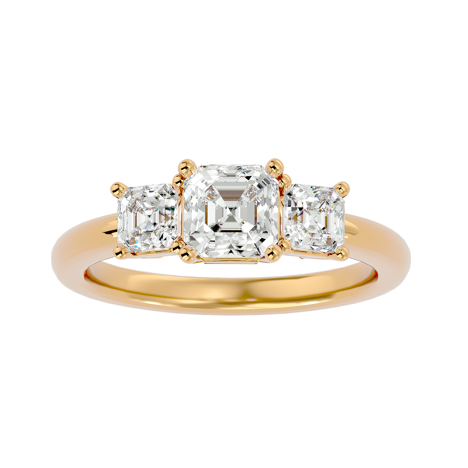 Donatella Diamond Three Stone