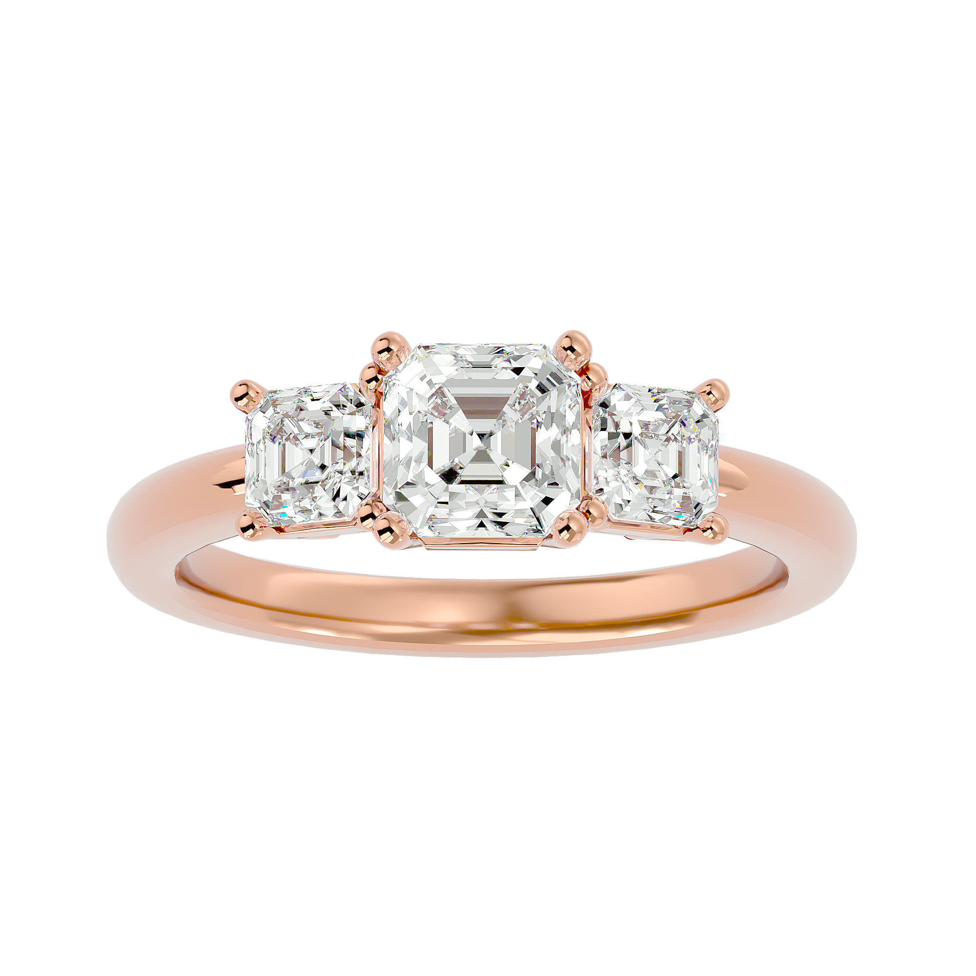 Donatella Diamond Three Stone