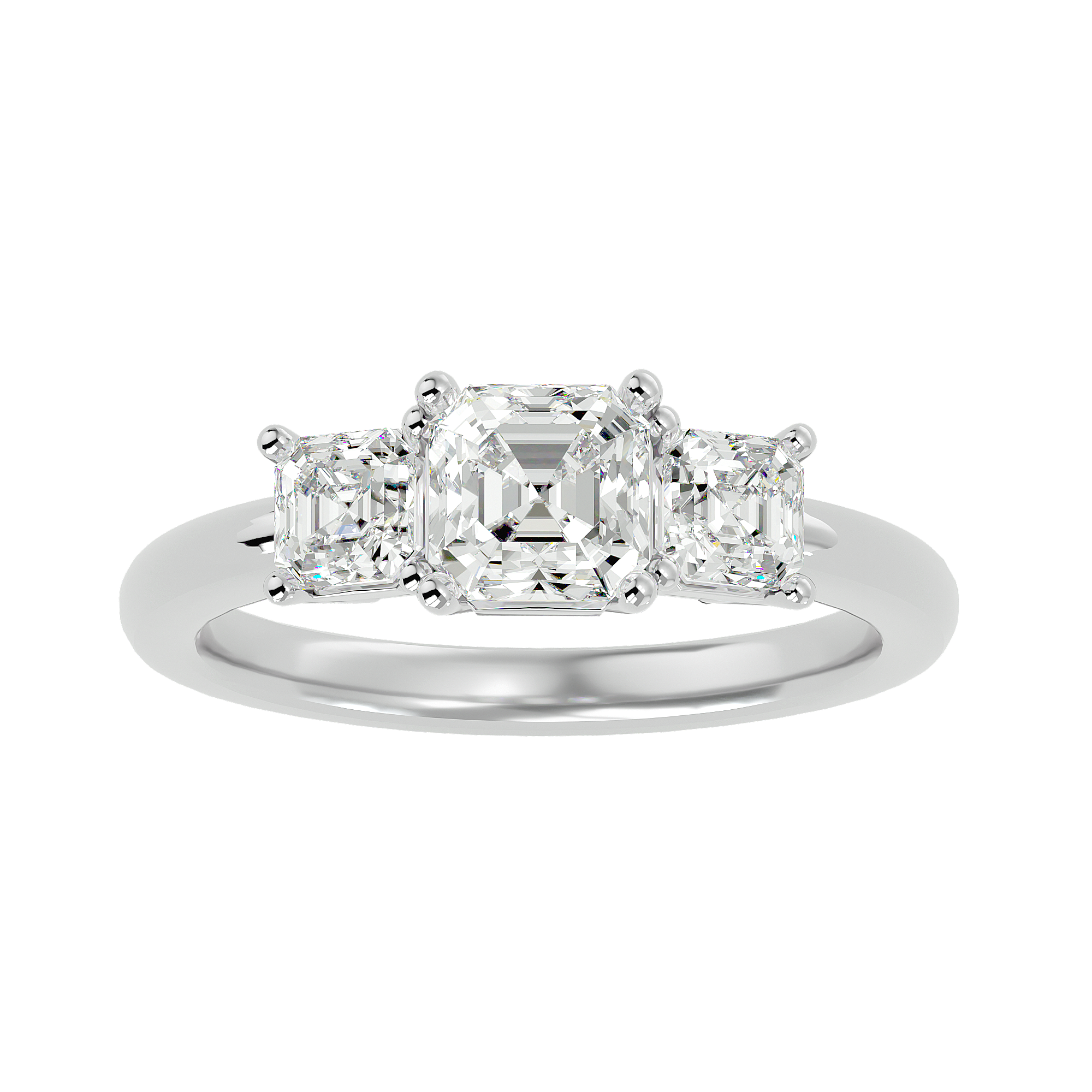 Donatella Diamond Three Stone