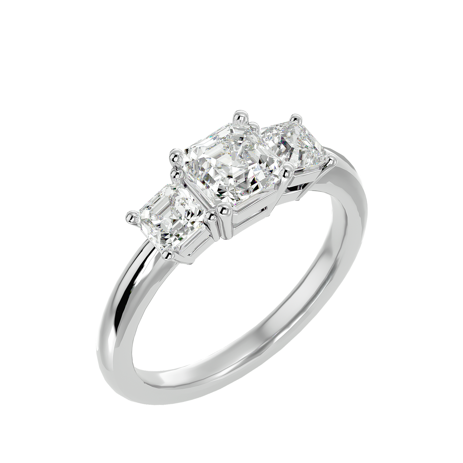 Donatella Diamond Three Stone