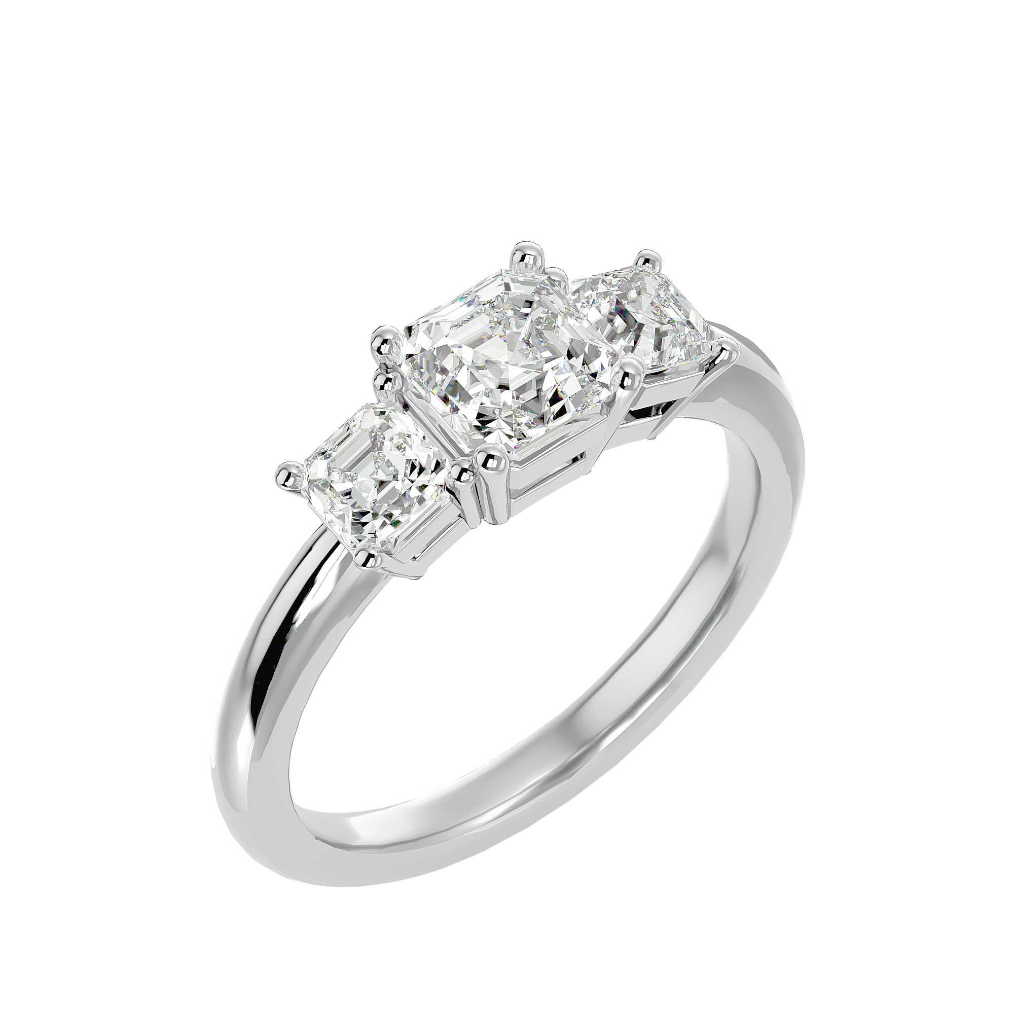 Donatella Diamond Three Stone