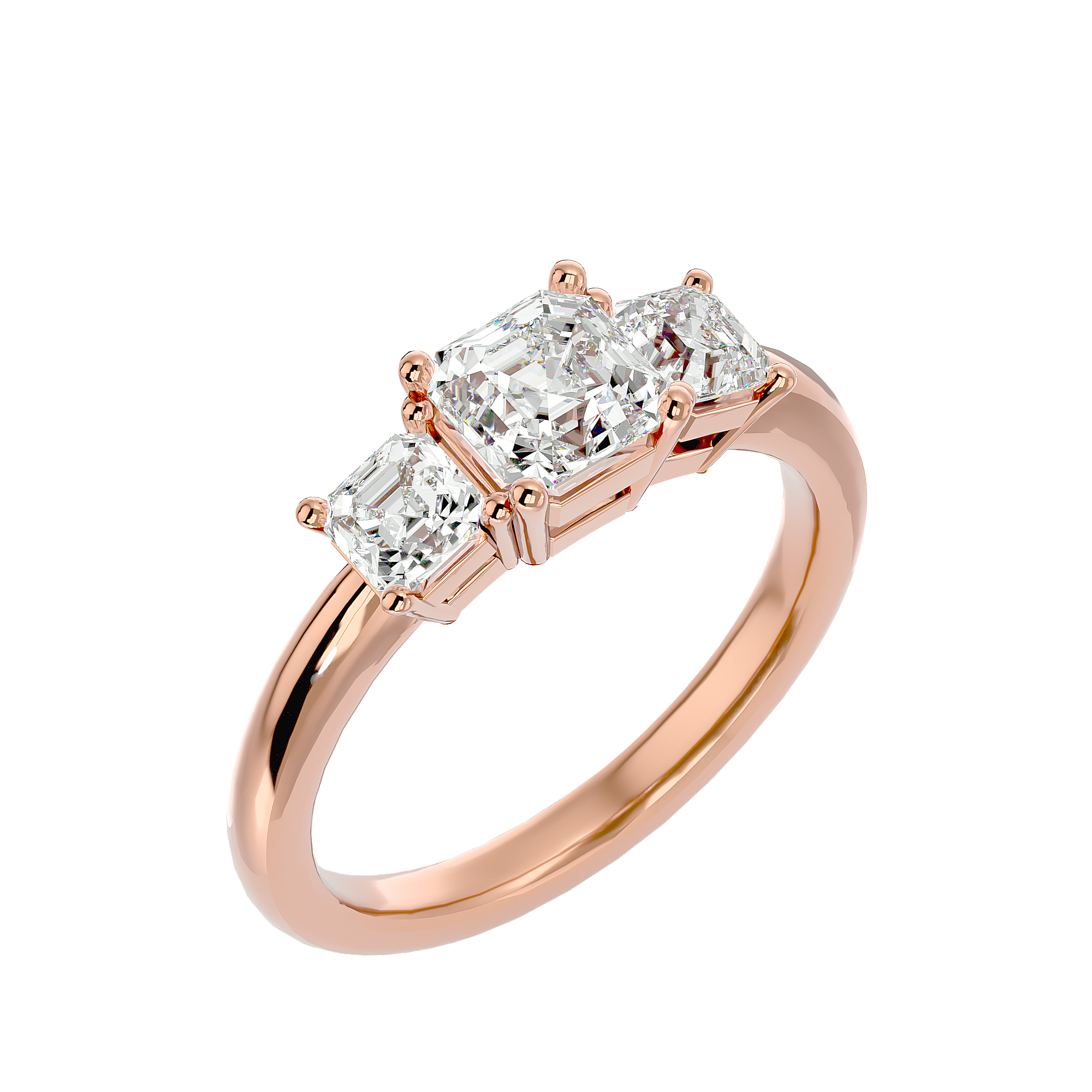 Donatella Diamond Three Stone