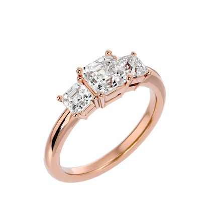 Donatella Diamond Three Stone