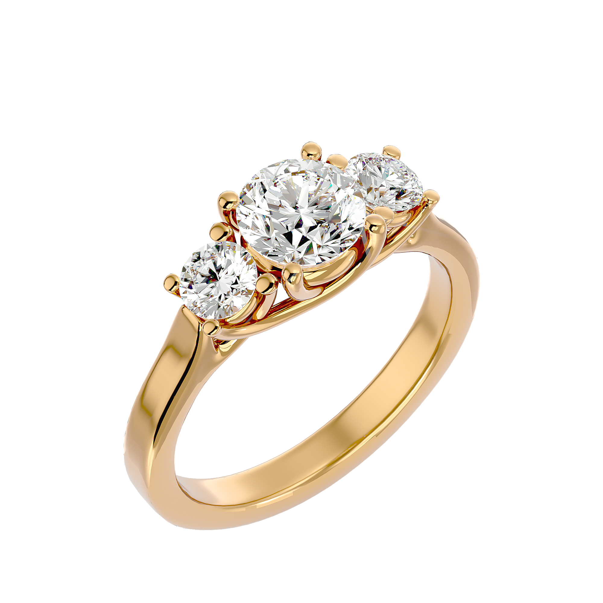 Coty Diamond Three Stone