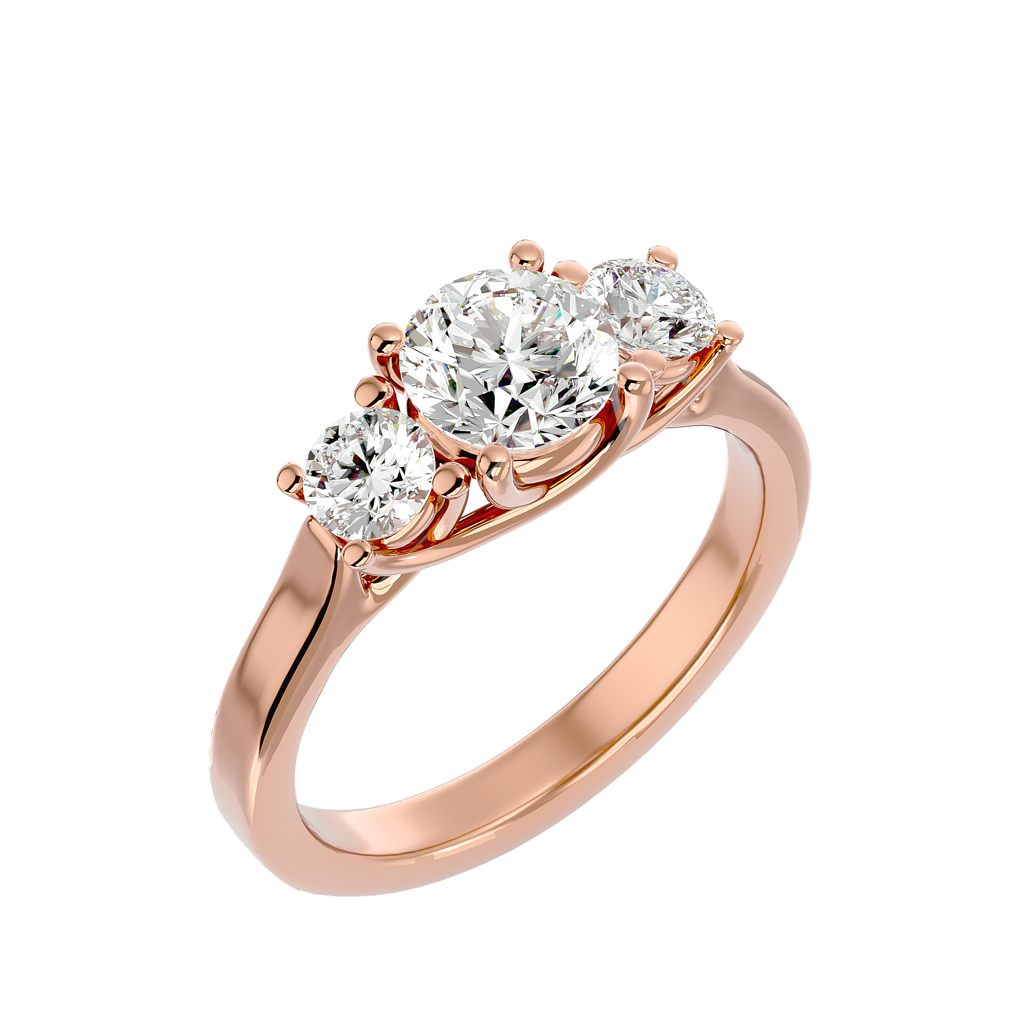 Coty Diamond Three Stone