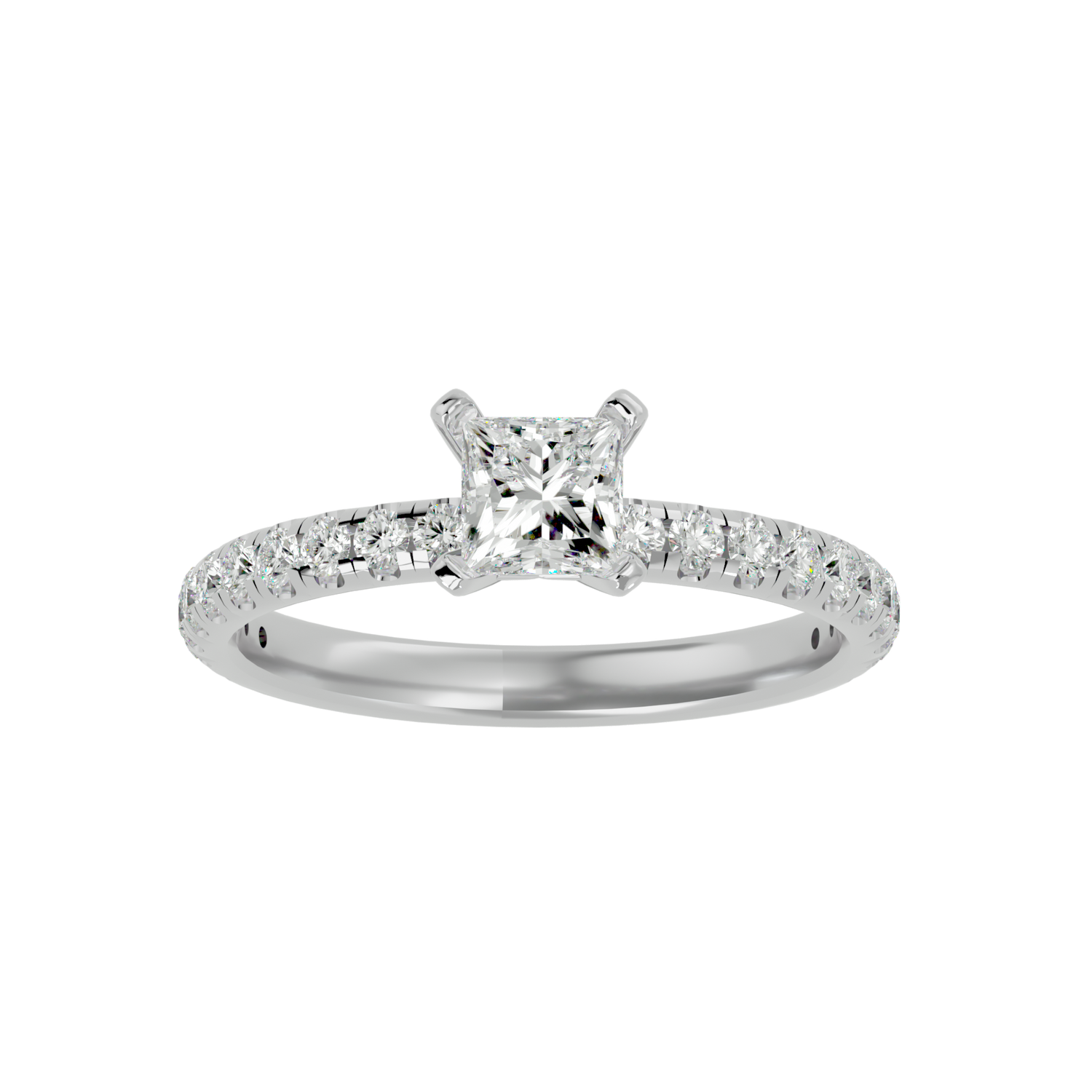 Cosmia Diamond Solitaire Ladies Ring