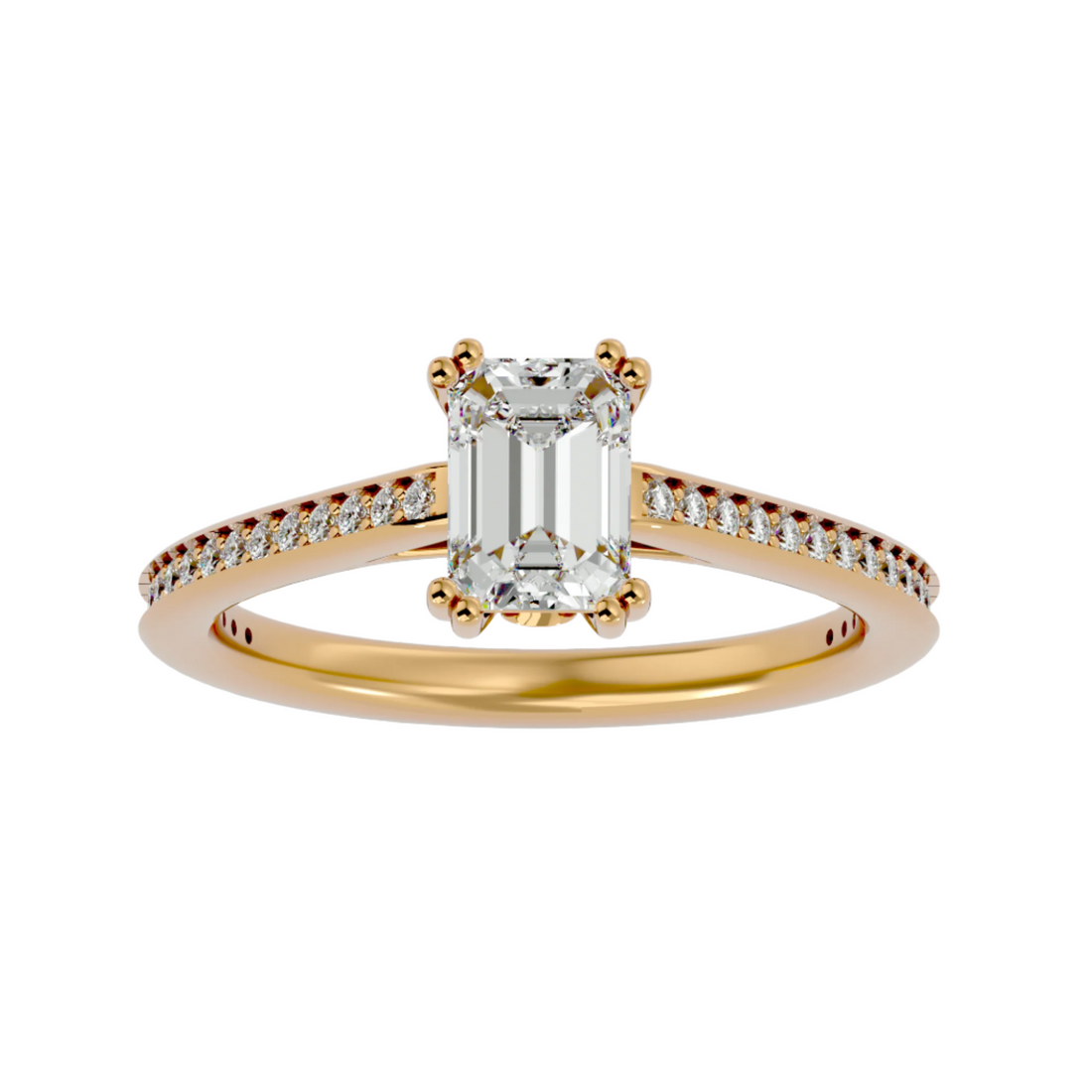 Edna Diamond Solitaire Ladies Ring