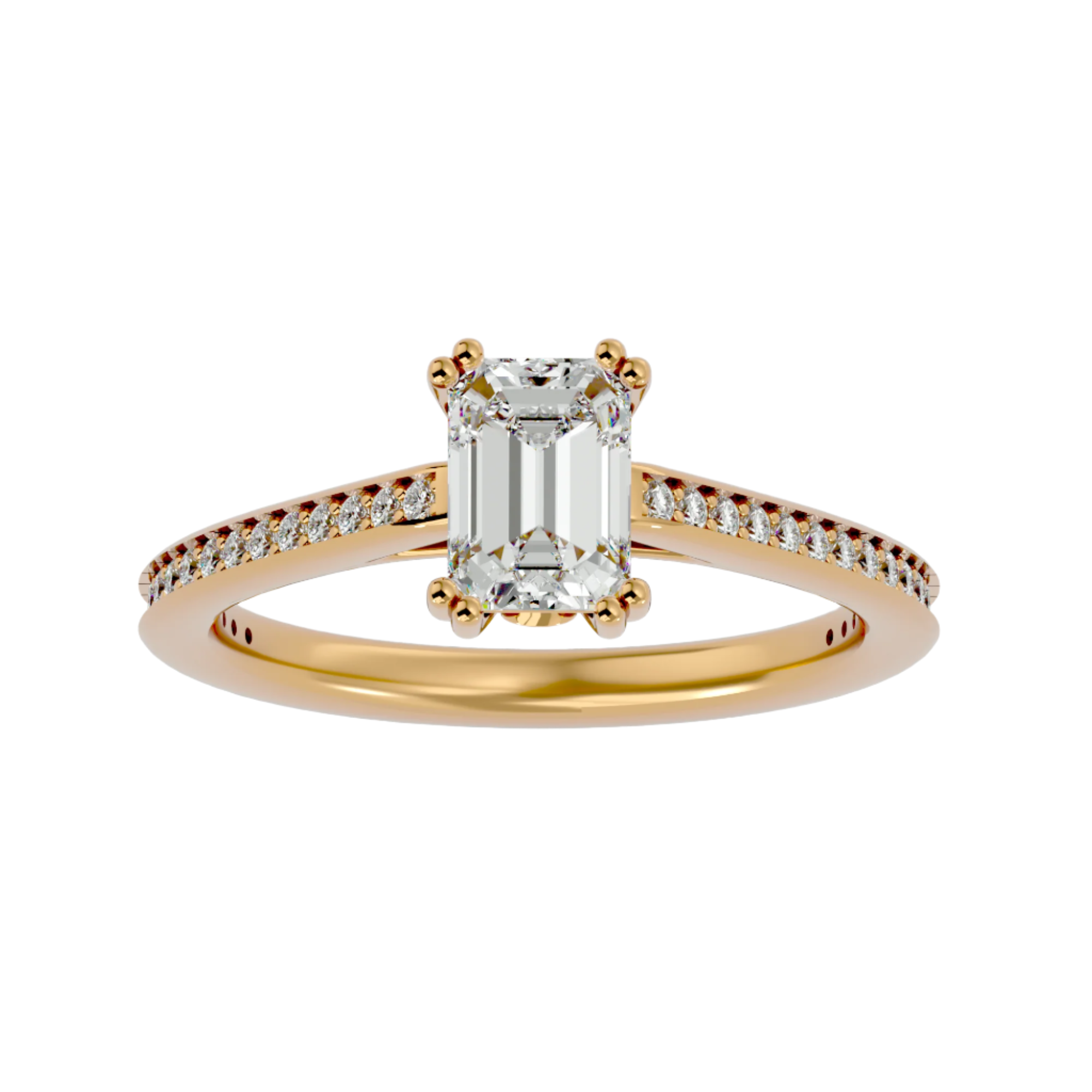 Edna Diamond Solitaire Ladies Ring