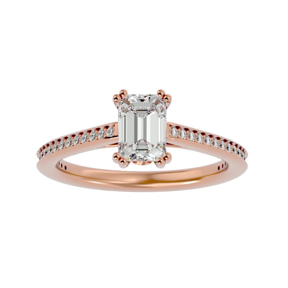 Edna Diamond Solitaire Ladies Ring