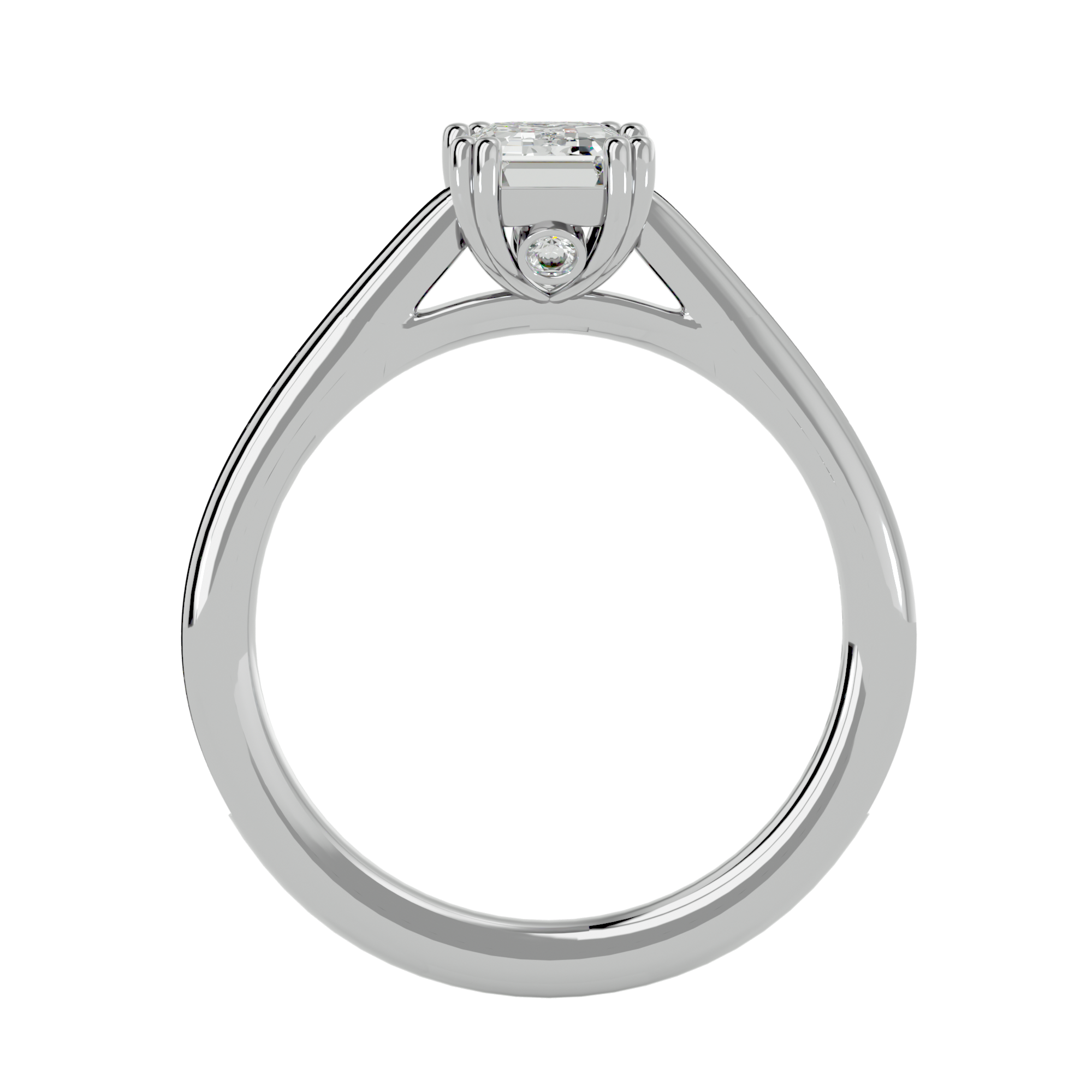 Edna Diamond Solitaire Ladies Ring