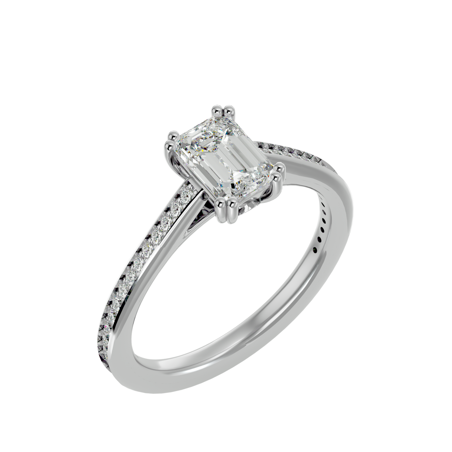 Edna Diamond Solitaire Ladies Ring