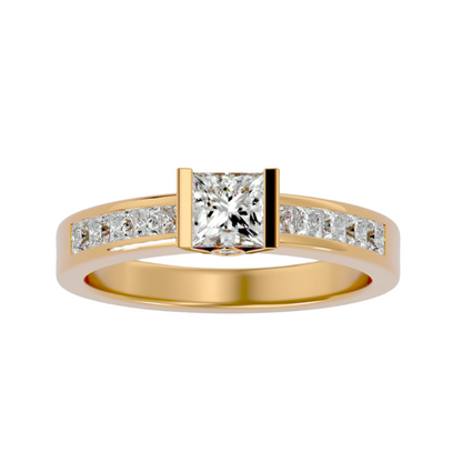 Janet Diamond Solitaire Ladies Ring