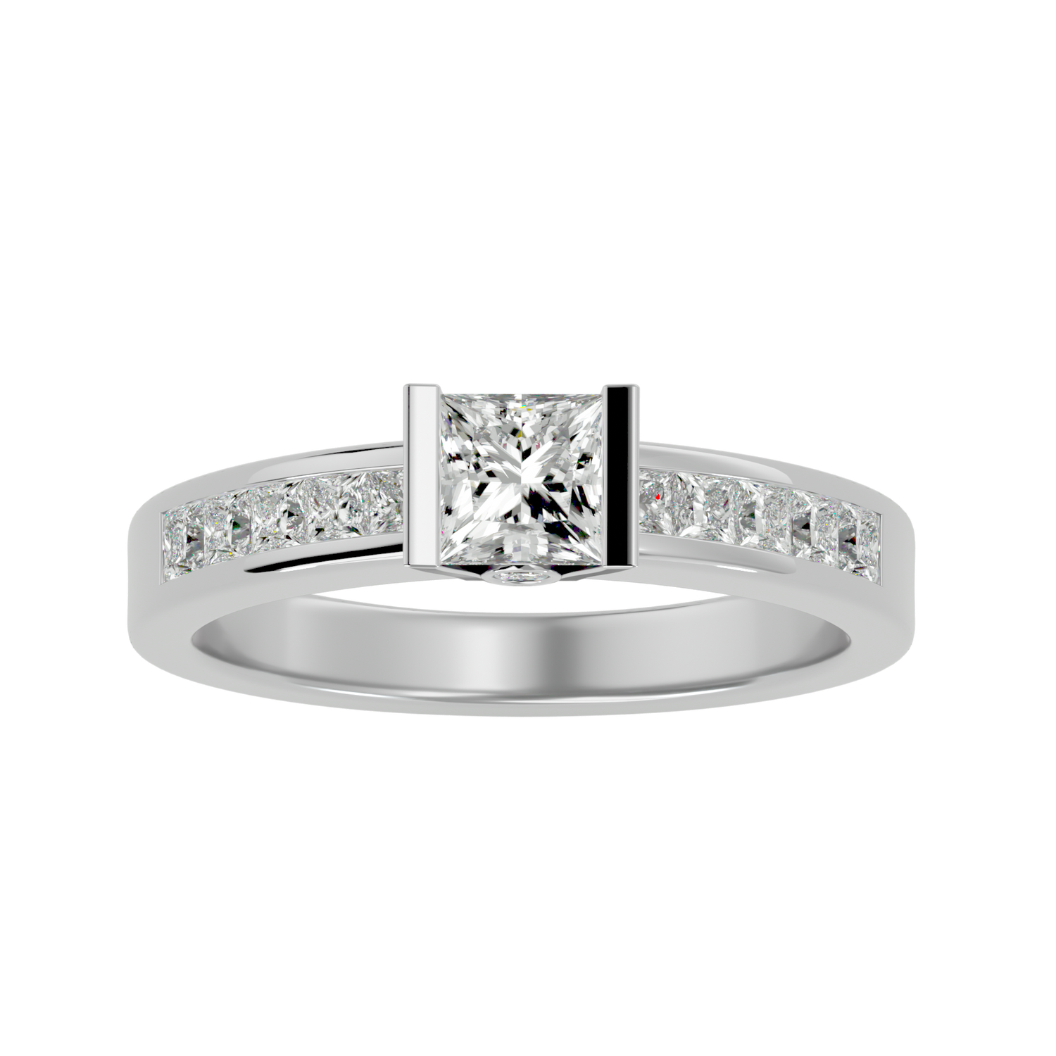 Janet Diamond Solitaire Ladies Ring