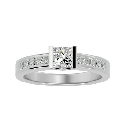 Janet Diamond Solitaire Ladies Ring