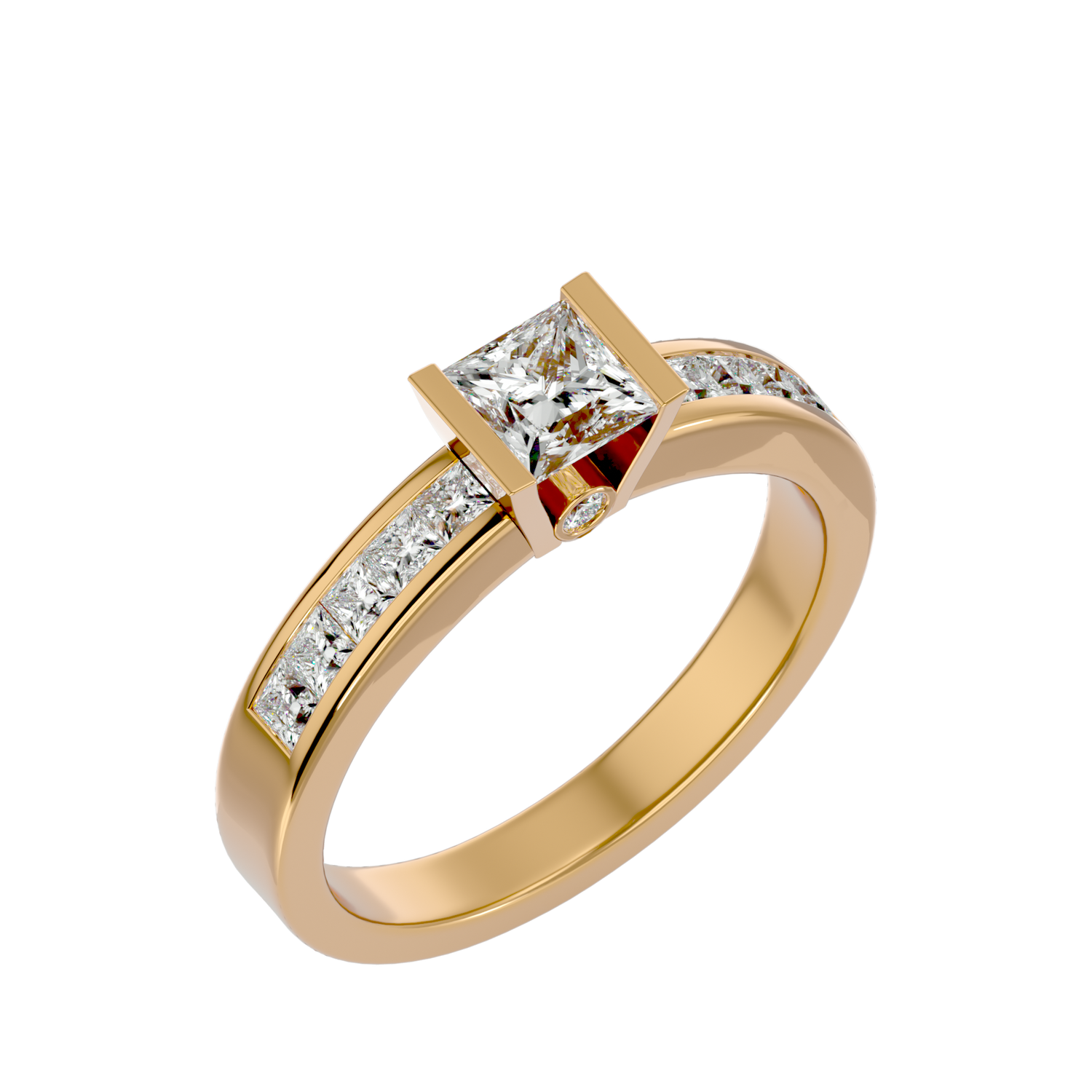 Janet Diamond Solitaire Ladies Ring