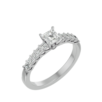 Diana Diamond Solitaire Ladies Ring