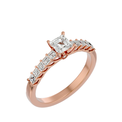 Diana Diamond Solitaire Ladies Ring