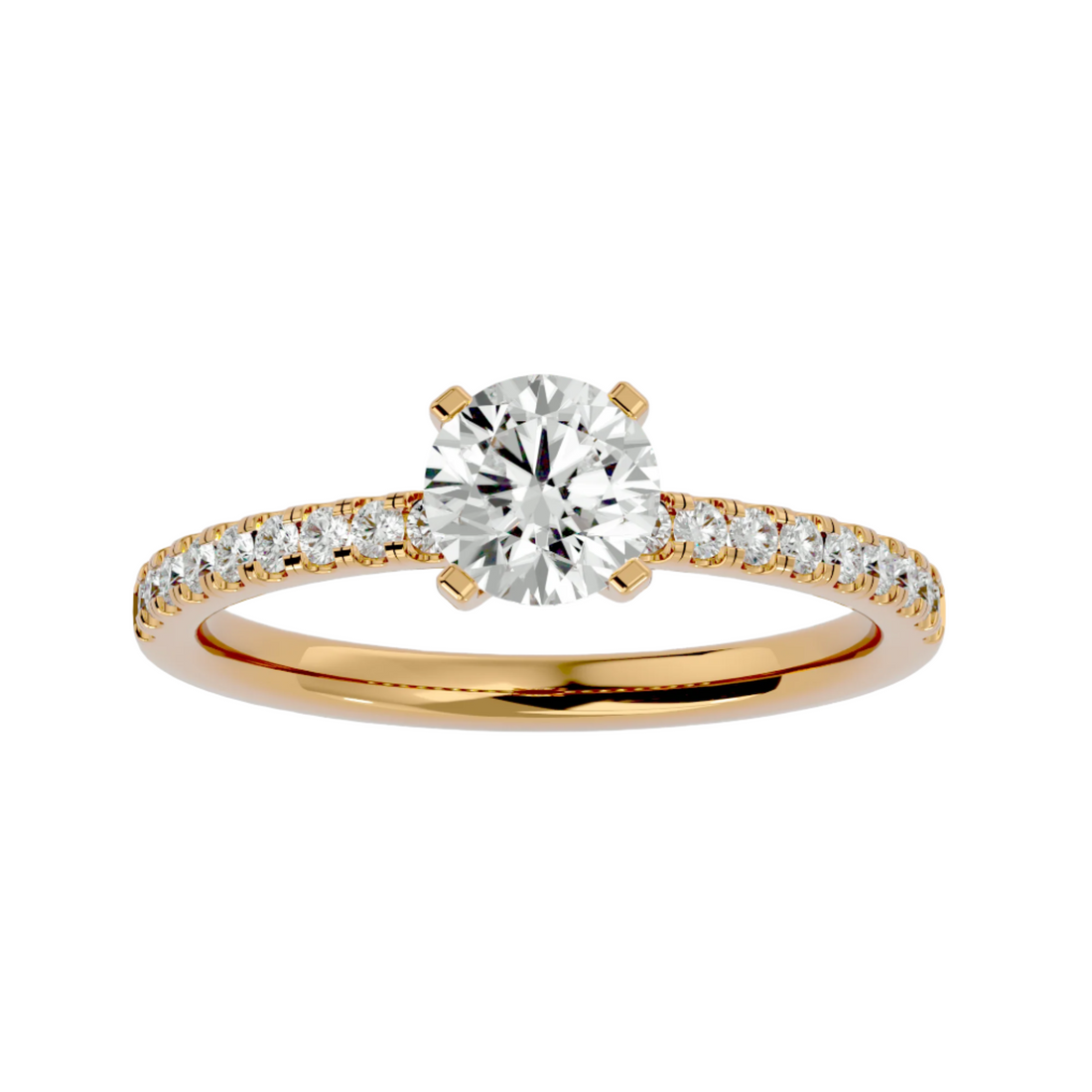 Gloria Diamond Solitaire Ladies Ring