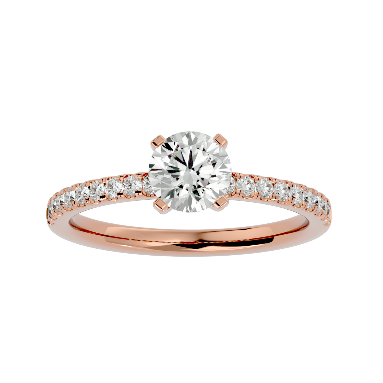 Gloria Diamond Solitaire Ladies Ring