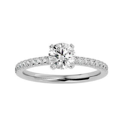 Gloria Diamond Solitaire Ladies Ring