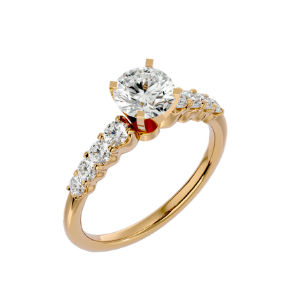 Noel Diamond Solitaire Ladies Ring