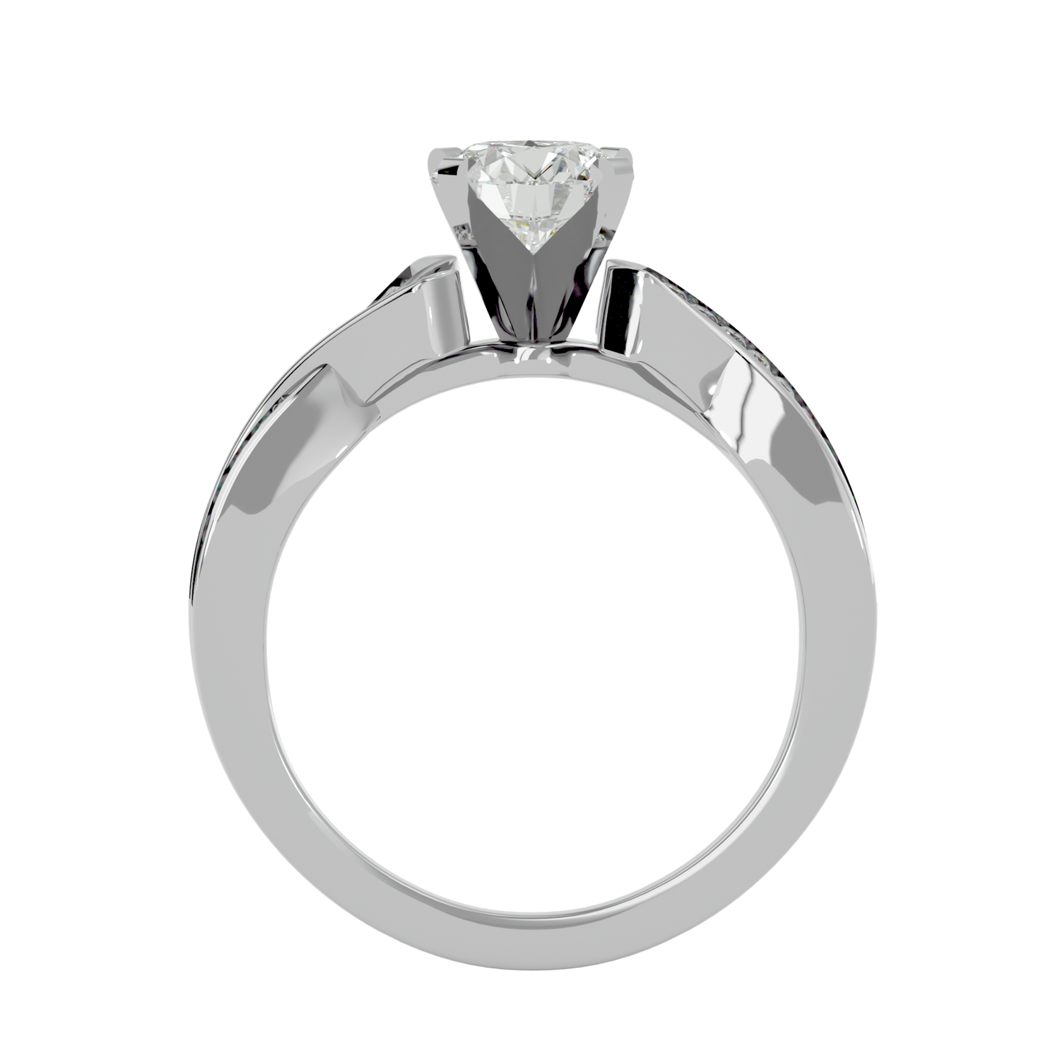 Arden Diamond Solitaire Ladies Ring