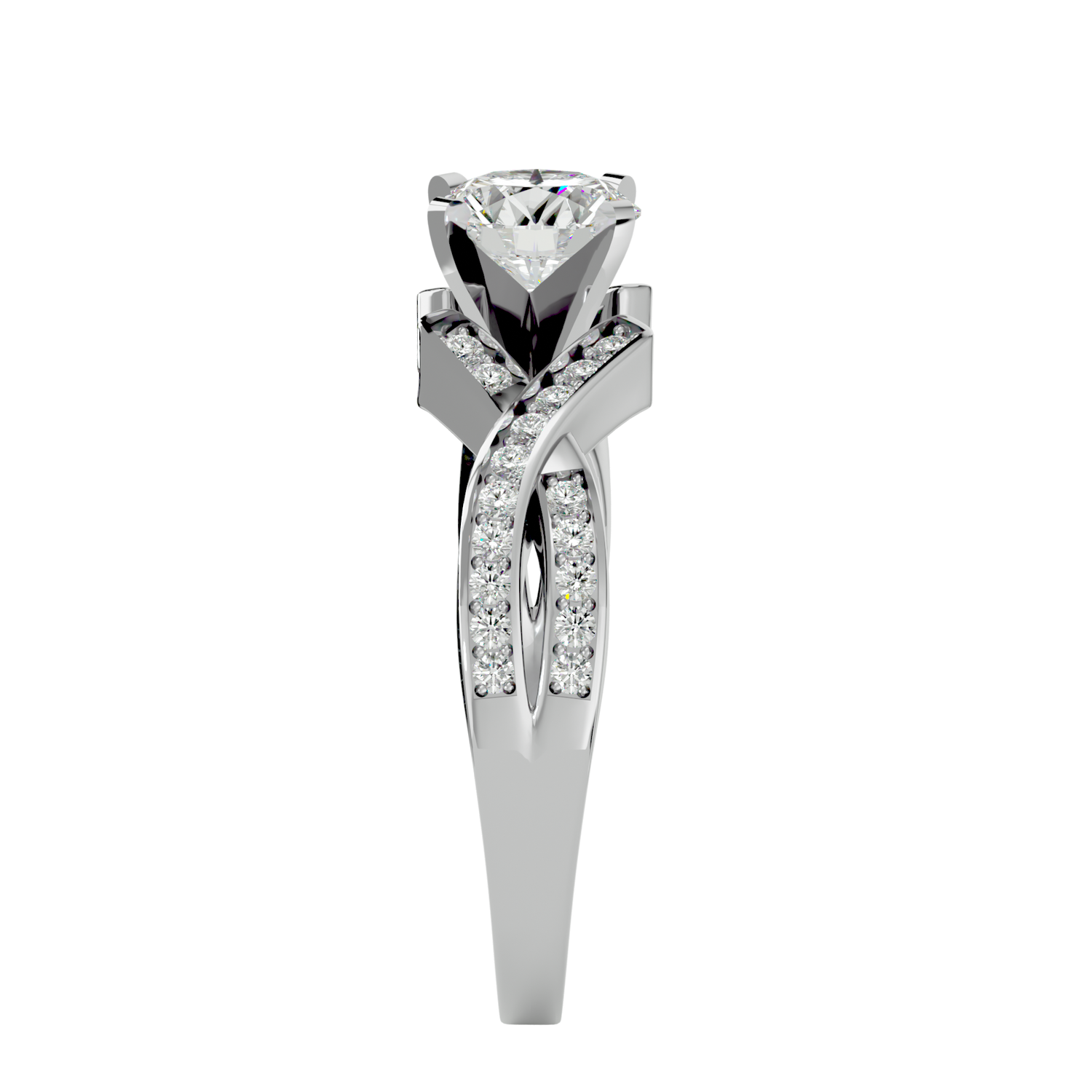 Arden Diamond Solitaire Ladies Ring