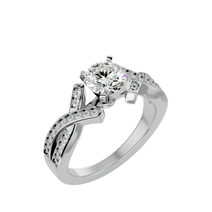 Arden Diamond Solitaire Ladies Ring