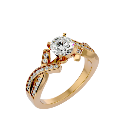 Arden Diamond Solitaire Ladies Ring