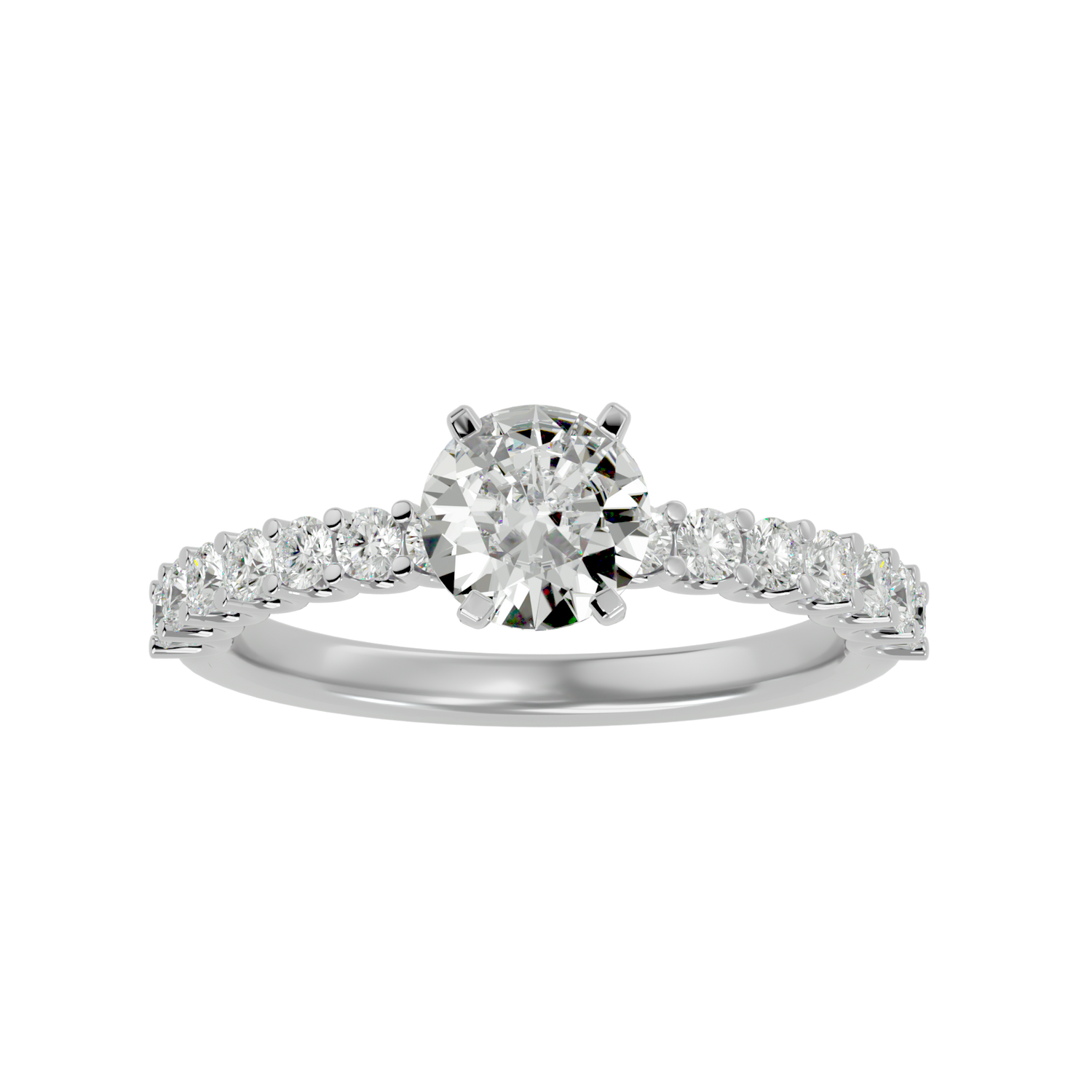 Davinia Diamond Solitaire Ladies Ring