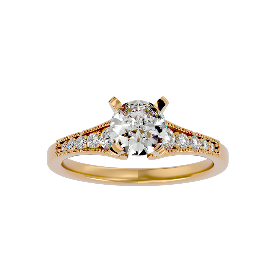 Kiara Diamond Solitaire Ladies Ring