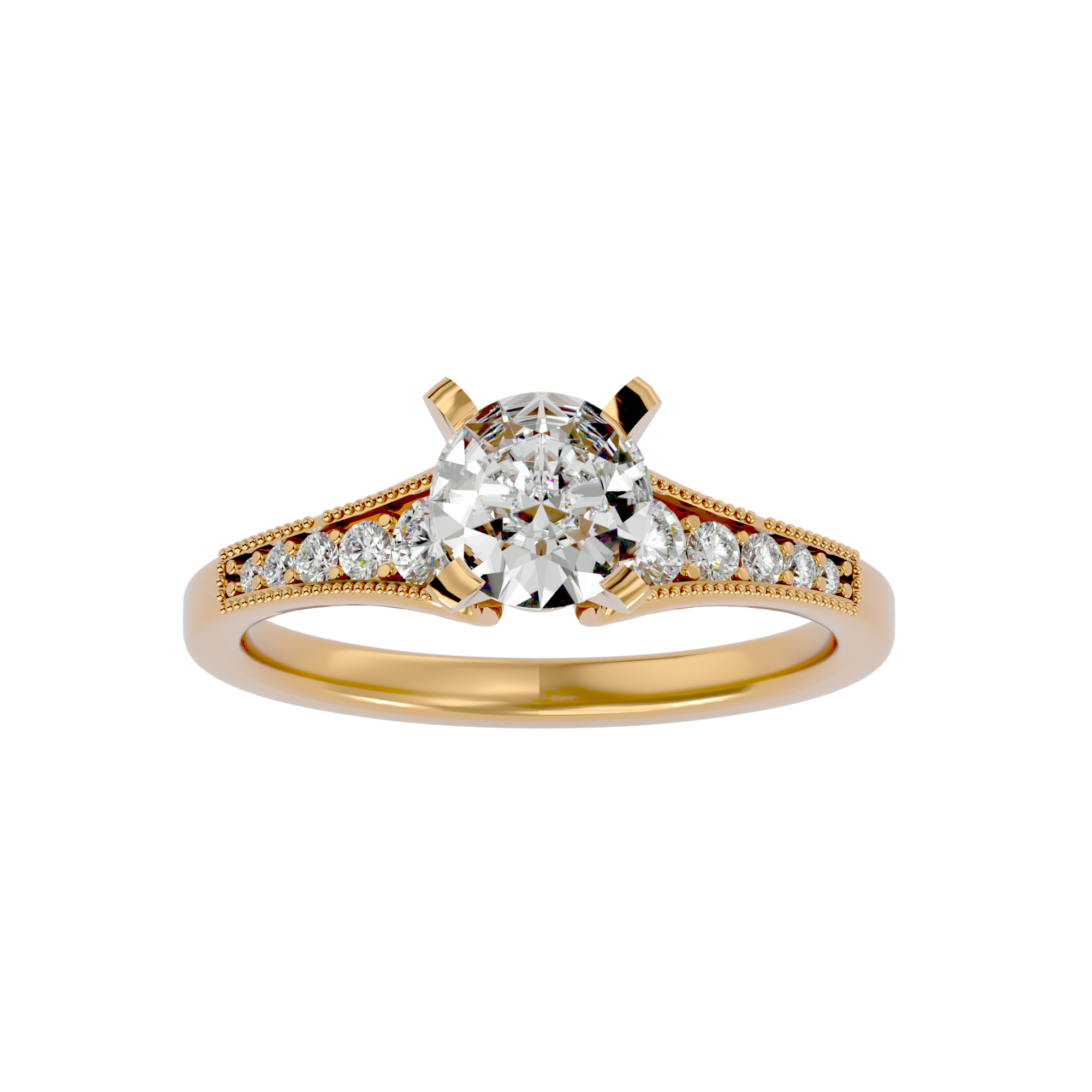 Kiara Diamond Solitaire Ladies Ring