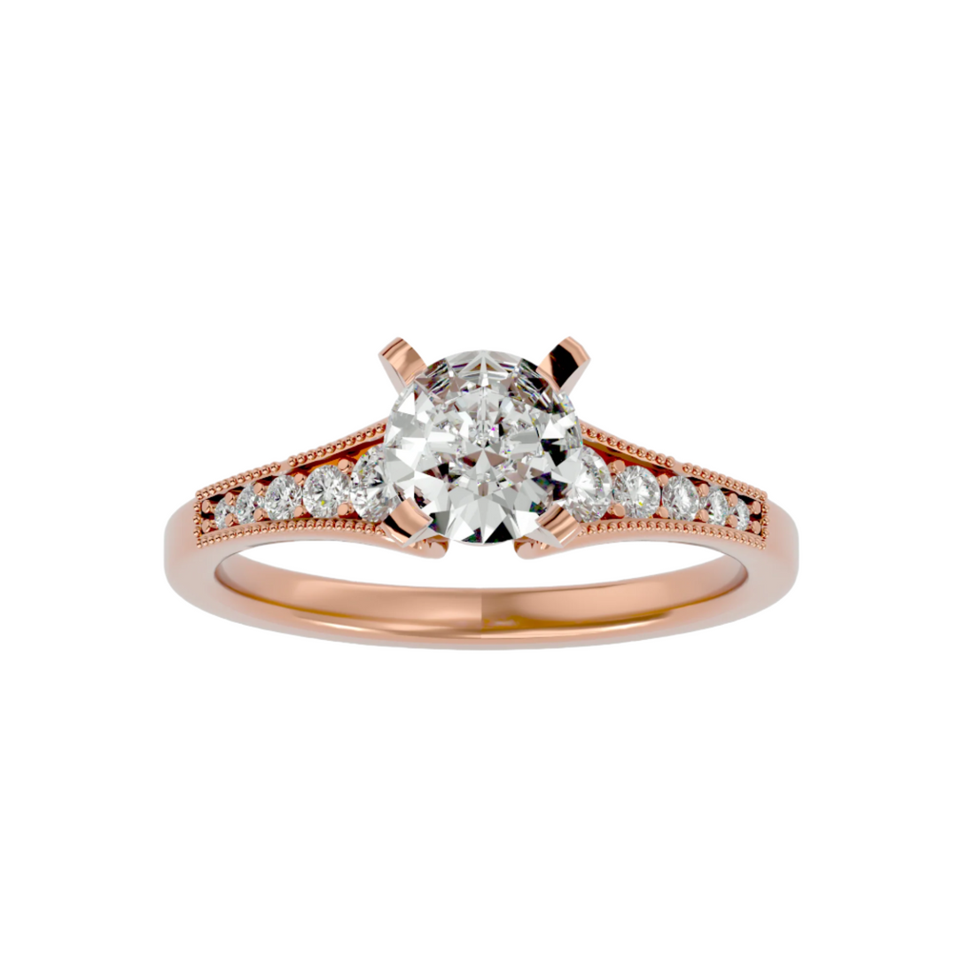 Kiara Diamond Solitaire Ladies Ring