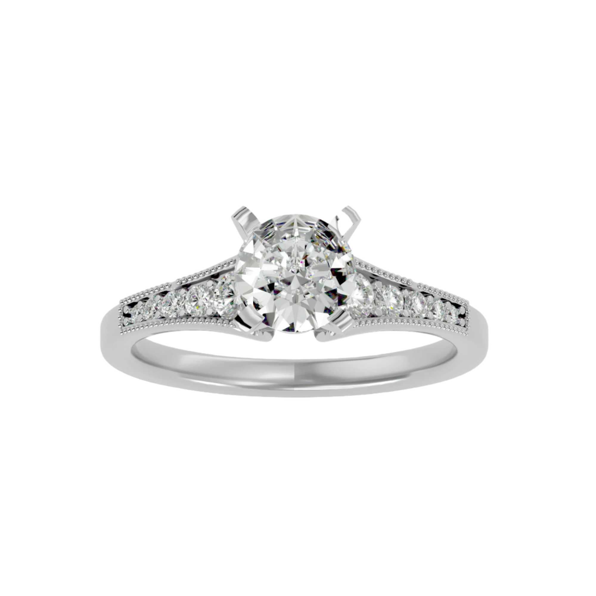 Kiara Diamond Solitaire Ladies Ring