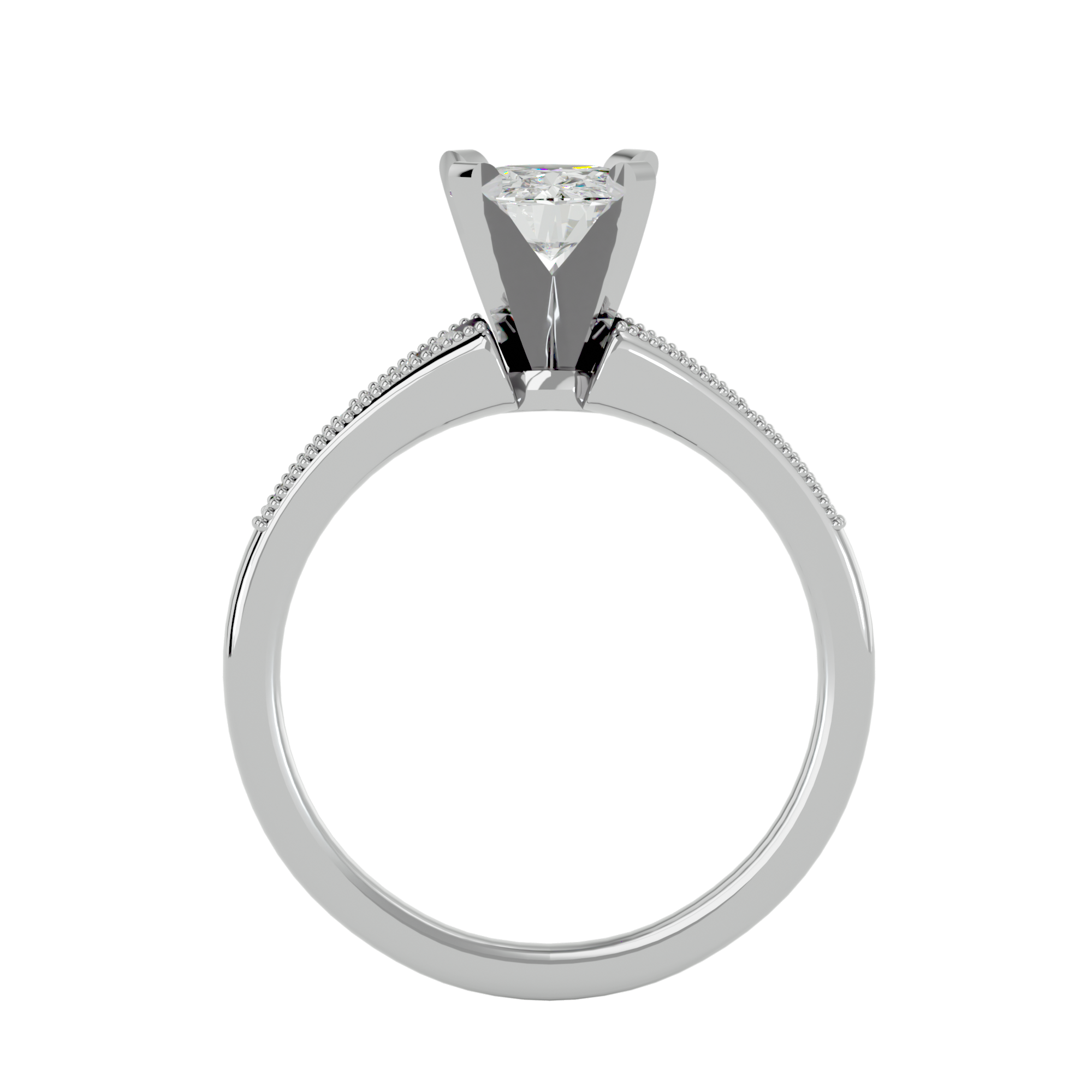 Kiara Diamond Solitaire Ladies Ring