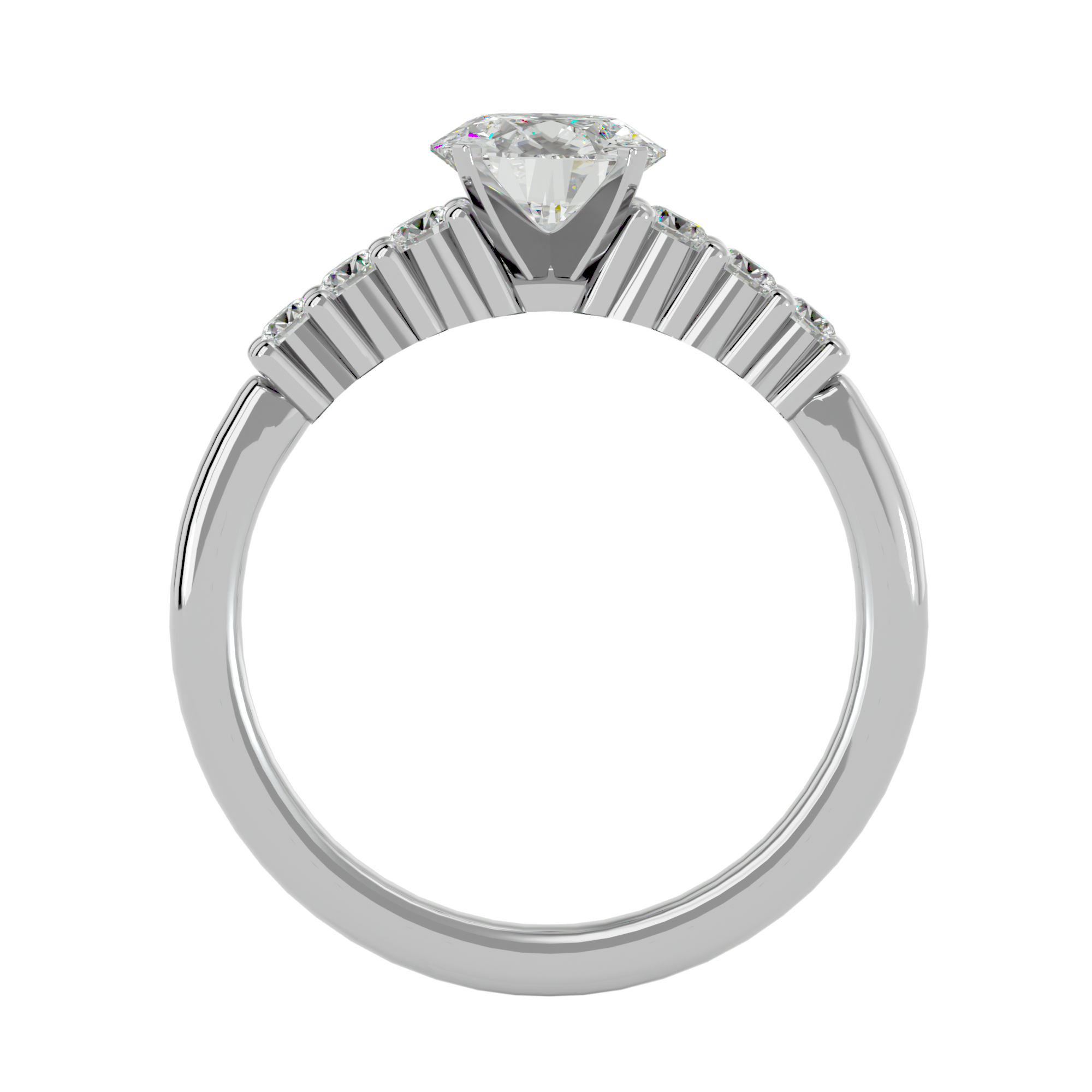 Aramis Diamond Solitaire Ladies Ring