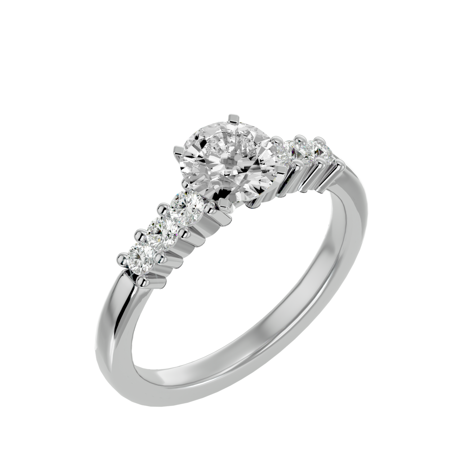 Aramis Diamond Solitaire Ladies Ring