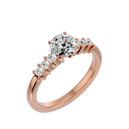 Aramis Diamond Solitaire Ladies Ring