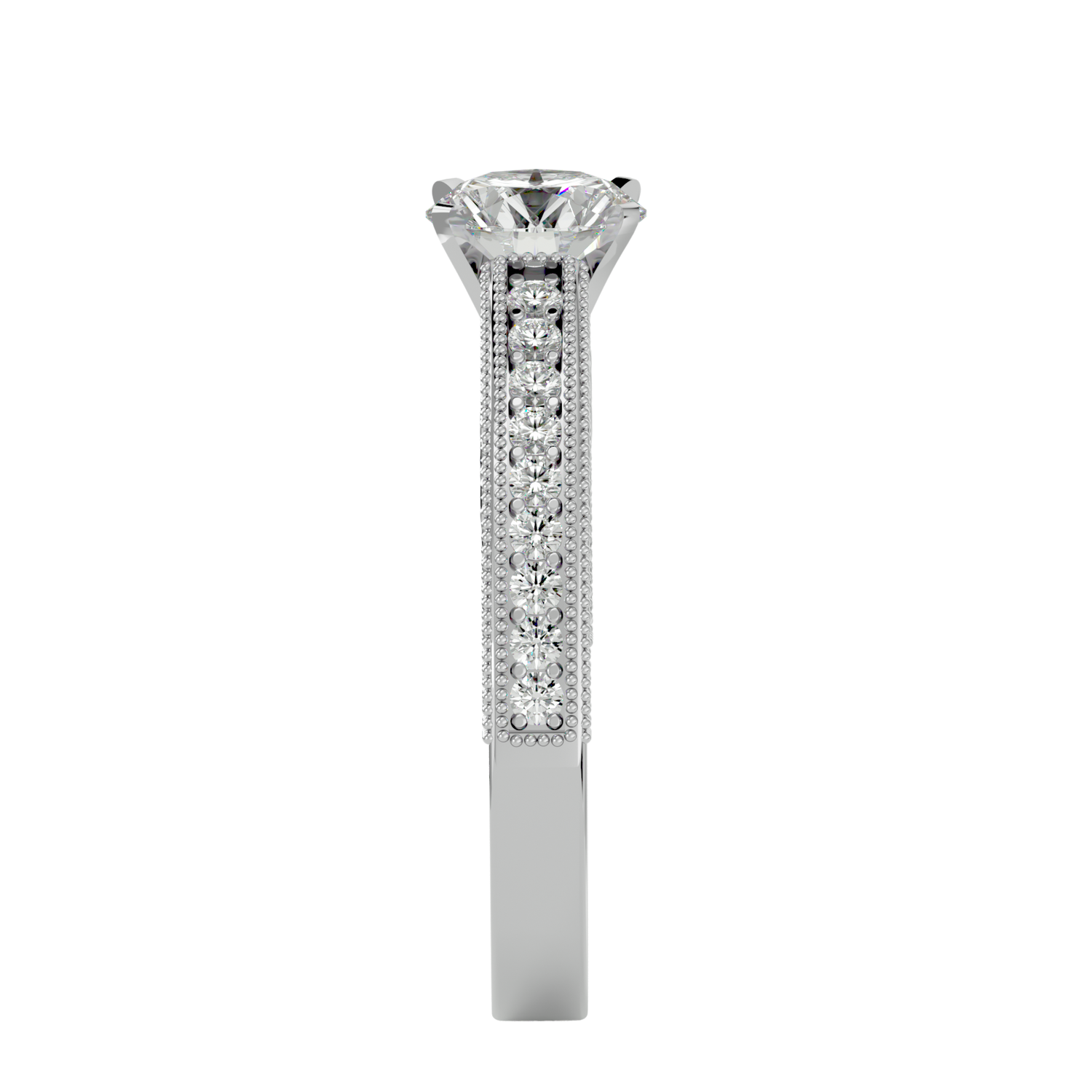 Cordelia Diamond Solitaire Ladies Ring