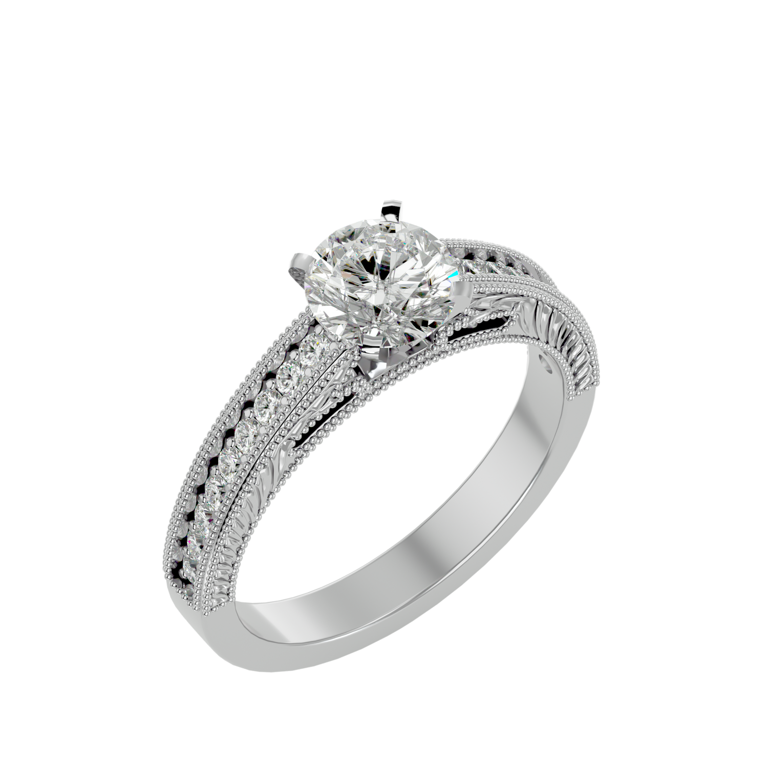 Cordelia Diamond Solitaire Ladies Ring