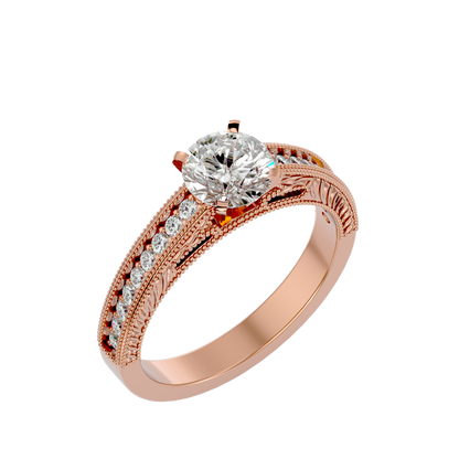 Cordelia Diamond Solitaire Ladies Ring