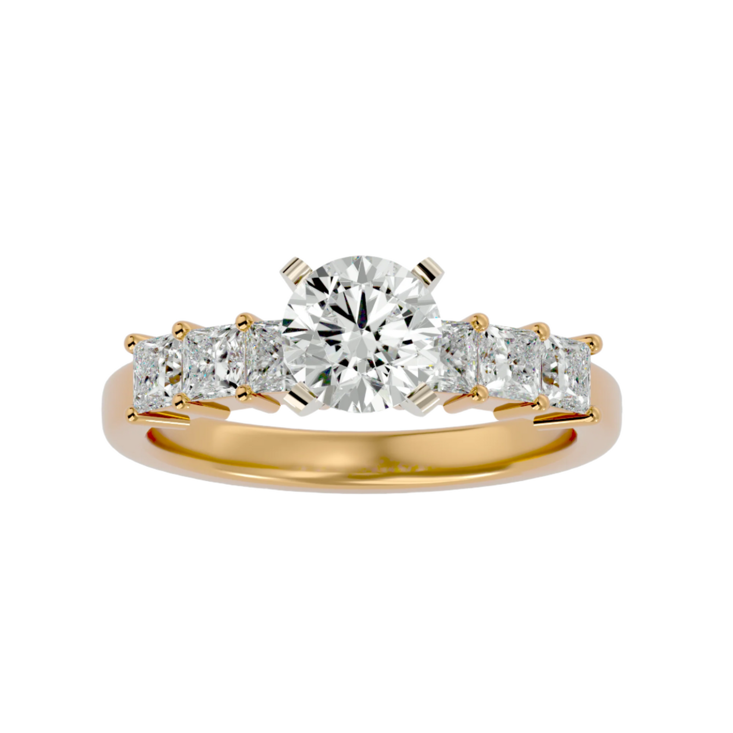 Elenora Diamond Solitaire Ladies Ring