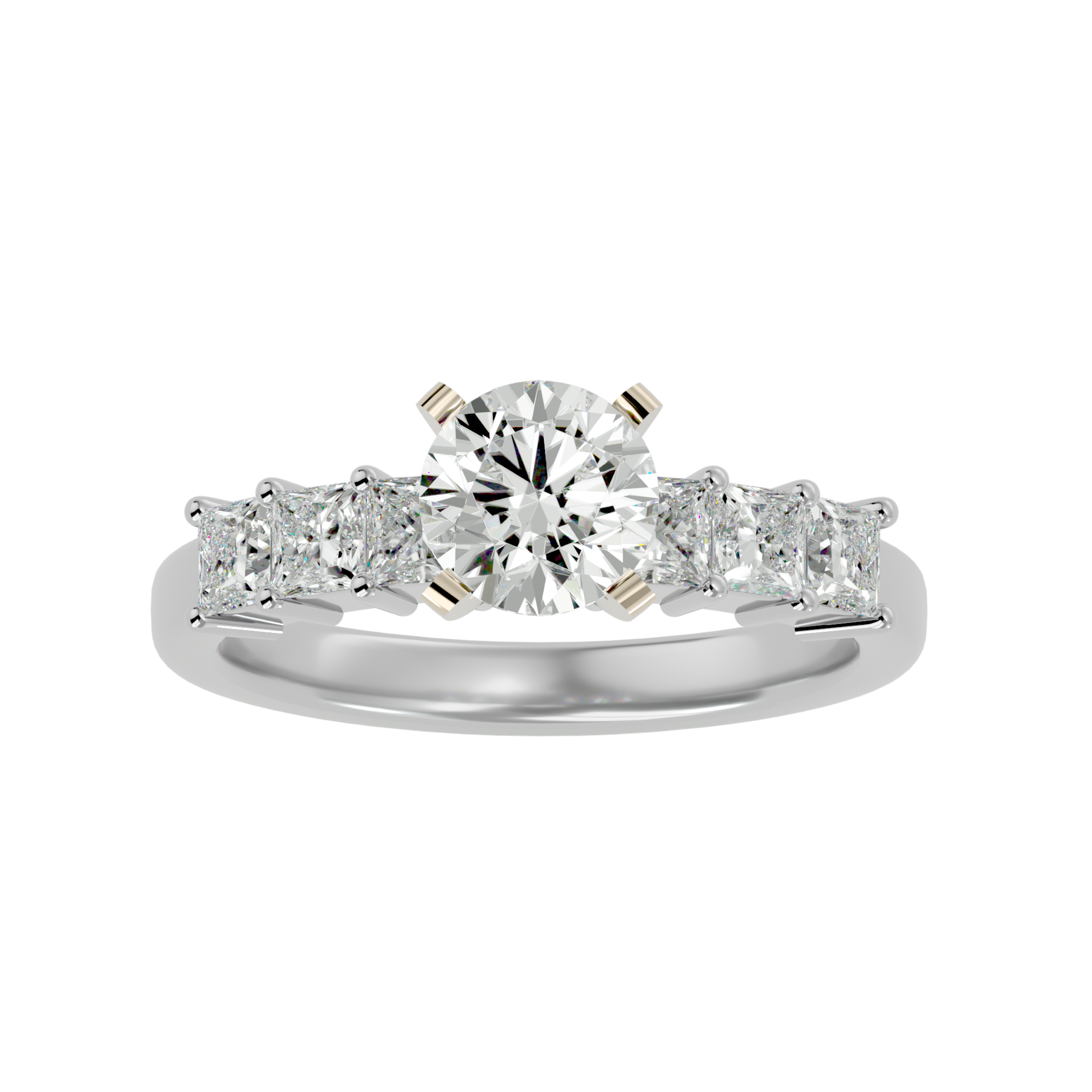 Elenora Diamond Solitaire Ladies Ring