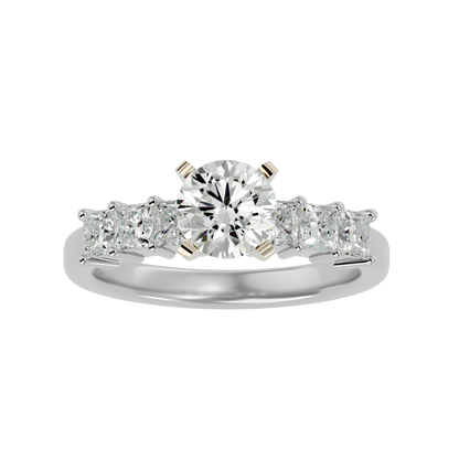 Elenora Diamond Solitaire Ladies Ring