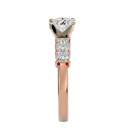 Elenora Diamond Solitaire Ladies Ring